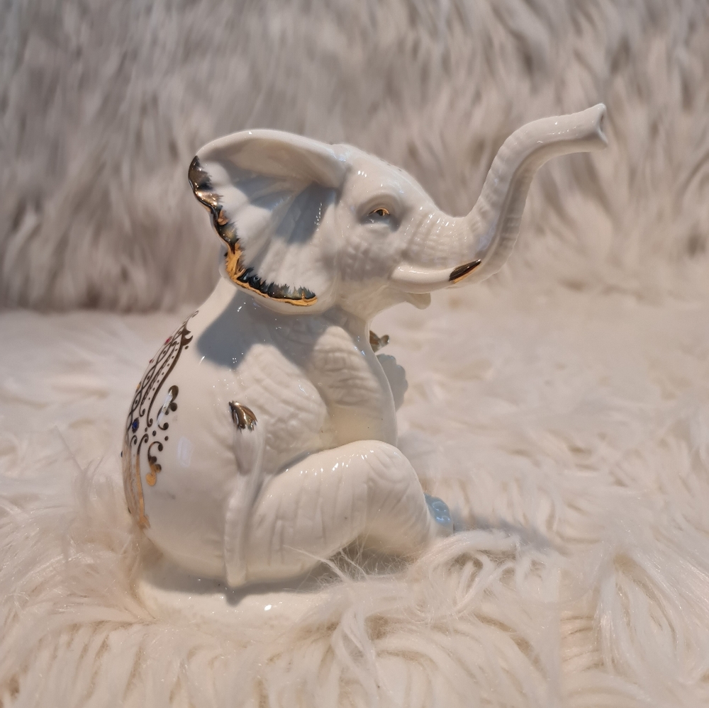 Baum Bros Formalities Ceramic Elephant
